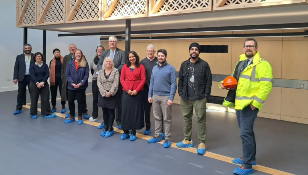 Partners at the Create Studios unit in the Carriage Works