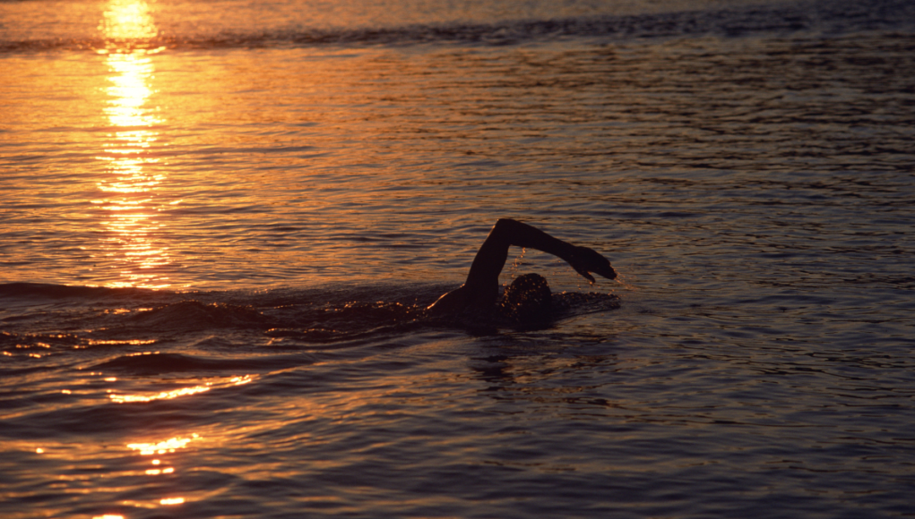 swimming