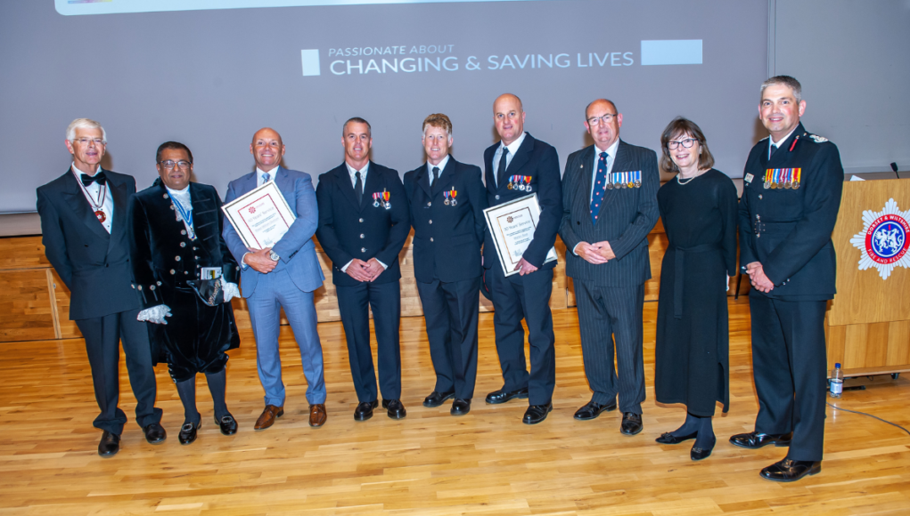 fire service awards swindon