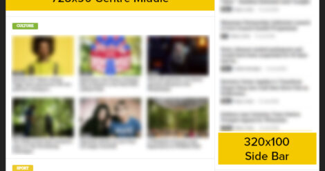 Home Page Adverts blurred