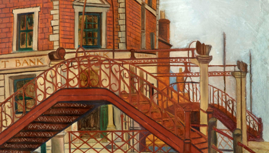 Old Golden Lion Bridge Swindon by George Puckey