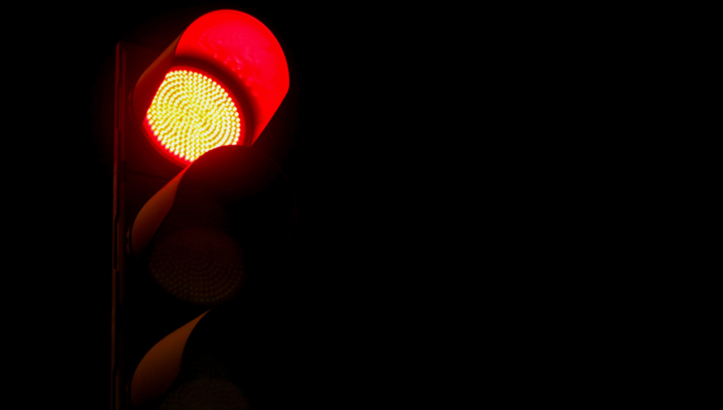 red traffic light
