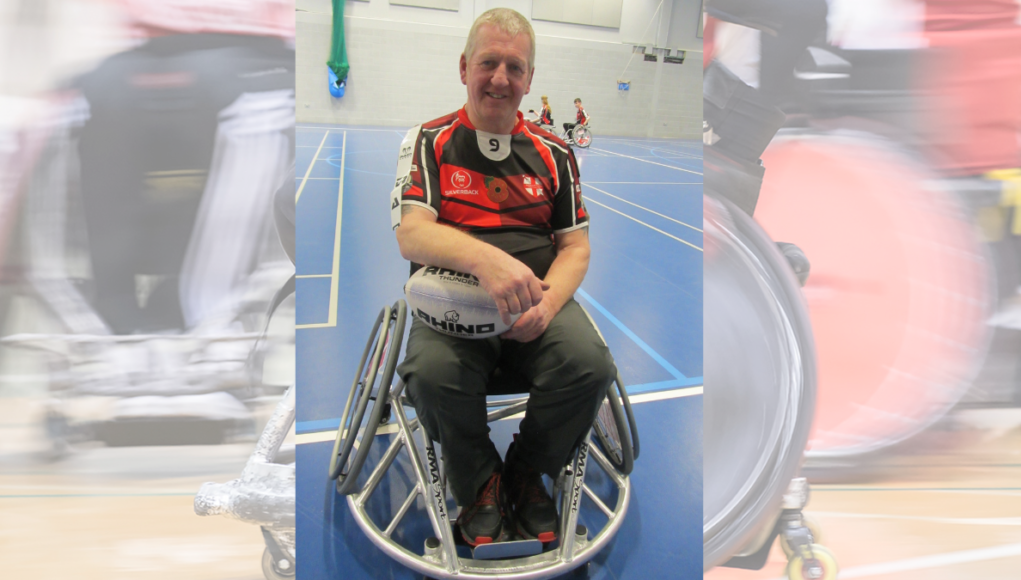 tony ellis wheelchair rugby