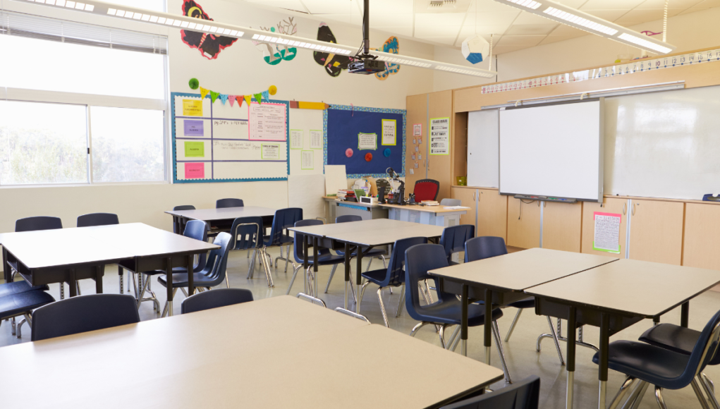 empty school classroom c 19123
