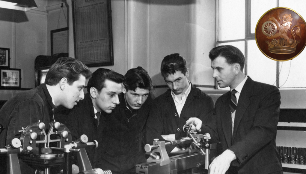 SWINDONIAN Students being tutored at the Apprentice Training School, Swindon