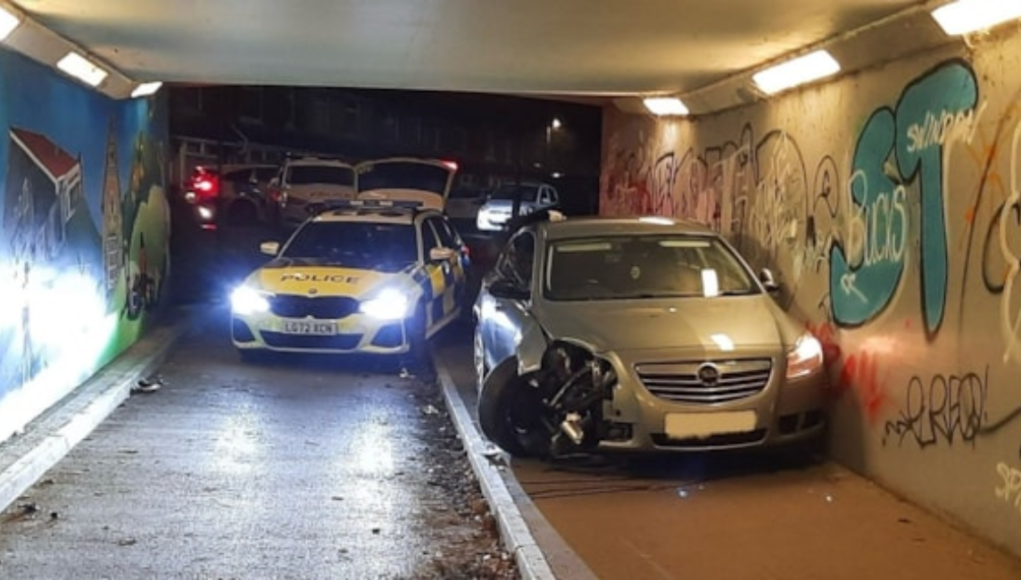 SWINDONIAN Tydeman Street underpass crash
