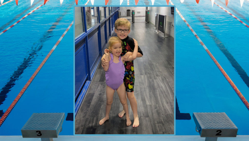 Swindonian noah and nellie swimming
