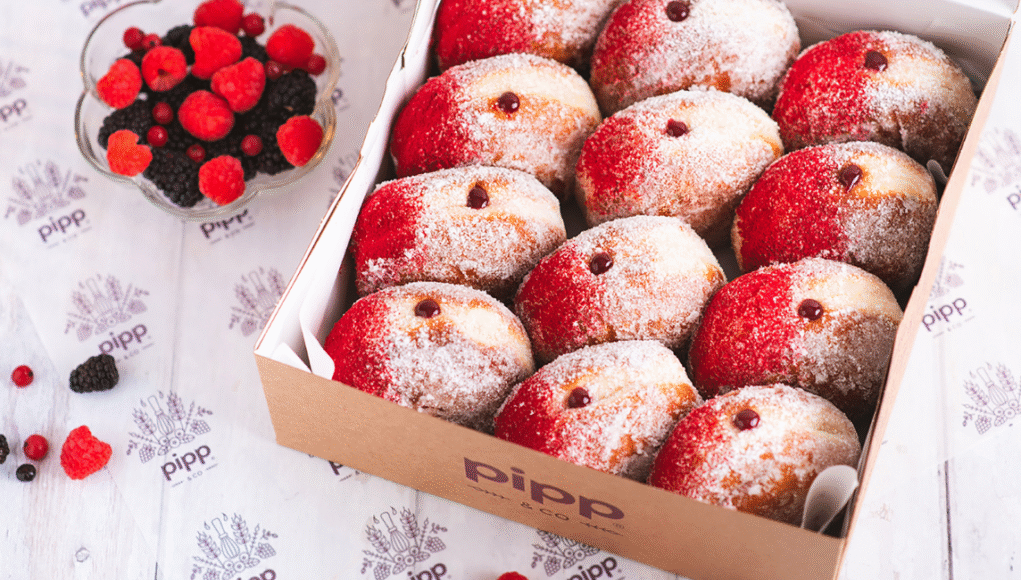 Swindonian pipp vegan donut