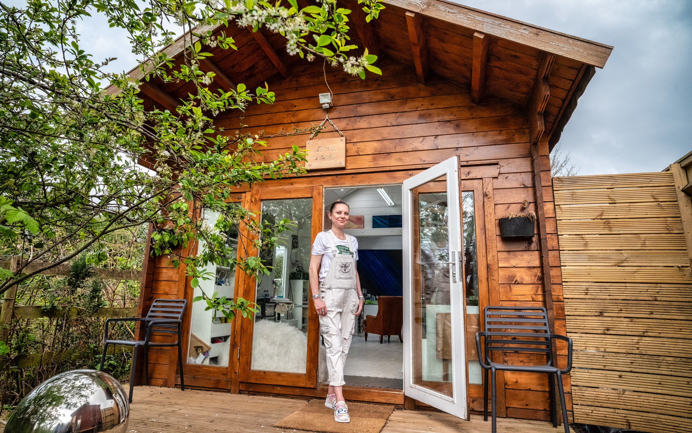 Love is… building an art studio: Swindon Open Studios artists share ...