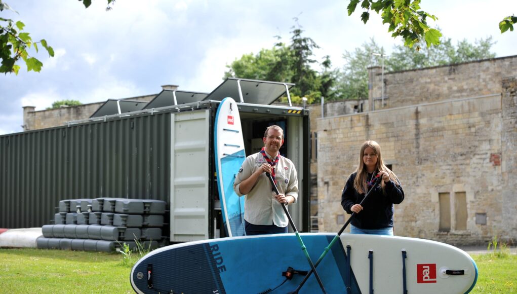 Equinox Explorer Scouts installed solar panels and battery storage thanks to a grant from the WWCE Community Fund lo-res