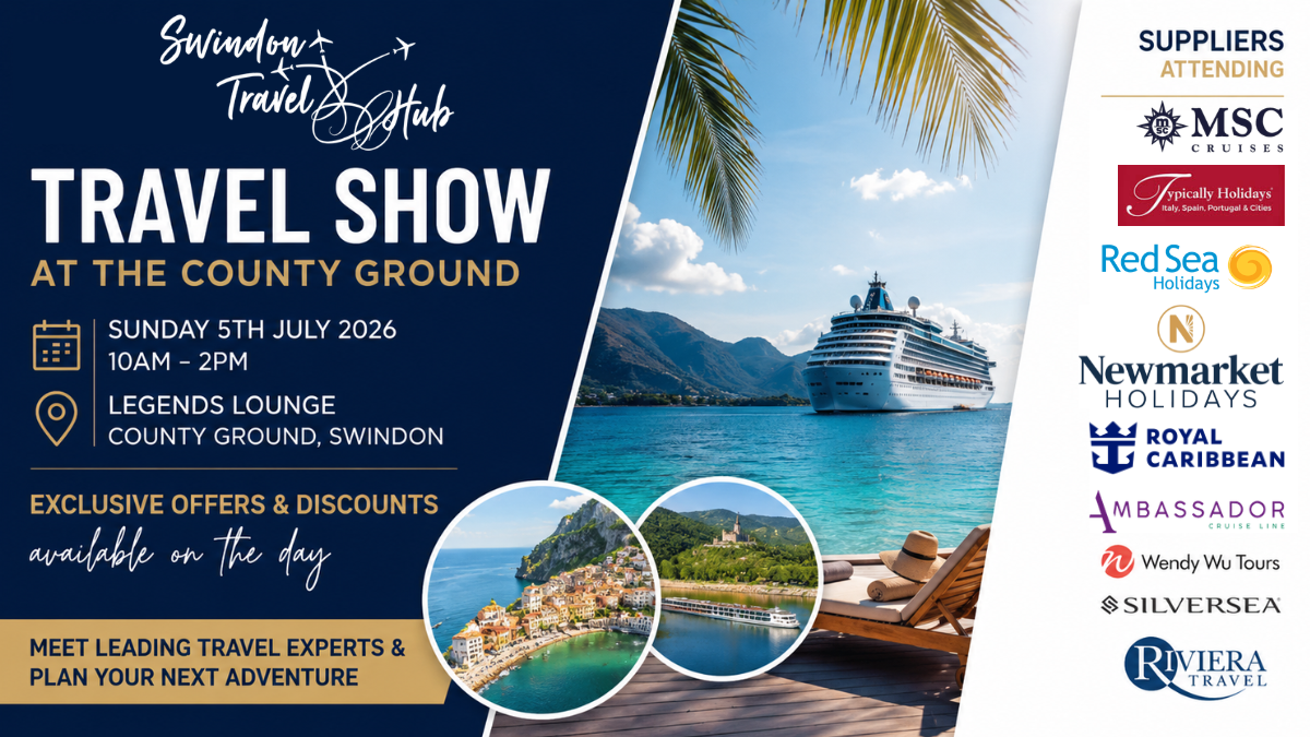 Swindon Travel Hub Announces First Travel Show at the County Ground This July