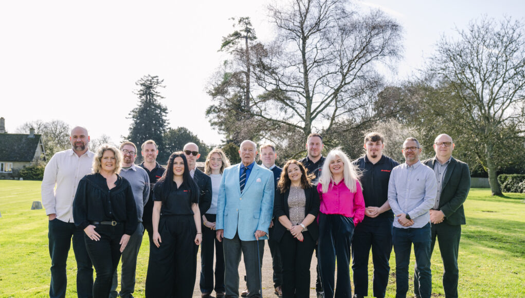 Urathon team photo outside
