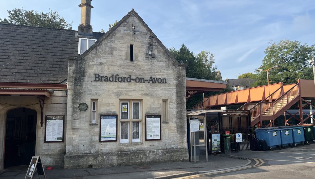 GWR station sign