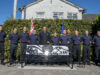 Memorial bench unveiled at Pewsey Fire Station in tribute to firefighter Mark Hillier
