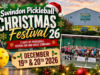 Swindon Pickleball Christmas Festival nearly sold out as final weekend spaces remain