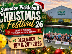 Swindon Pickleball Christmas Festival nearly sold out as final weekend spaces remain