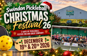 Swindon Pickleball Christmas Festival nearly sold out as final weekend spaces remain